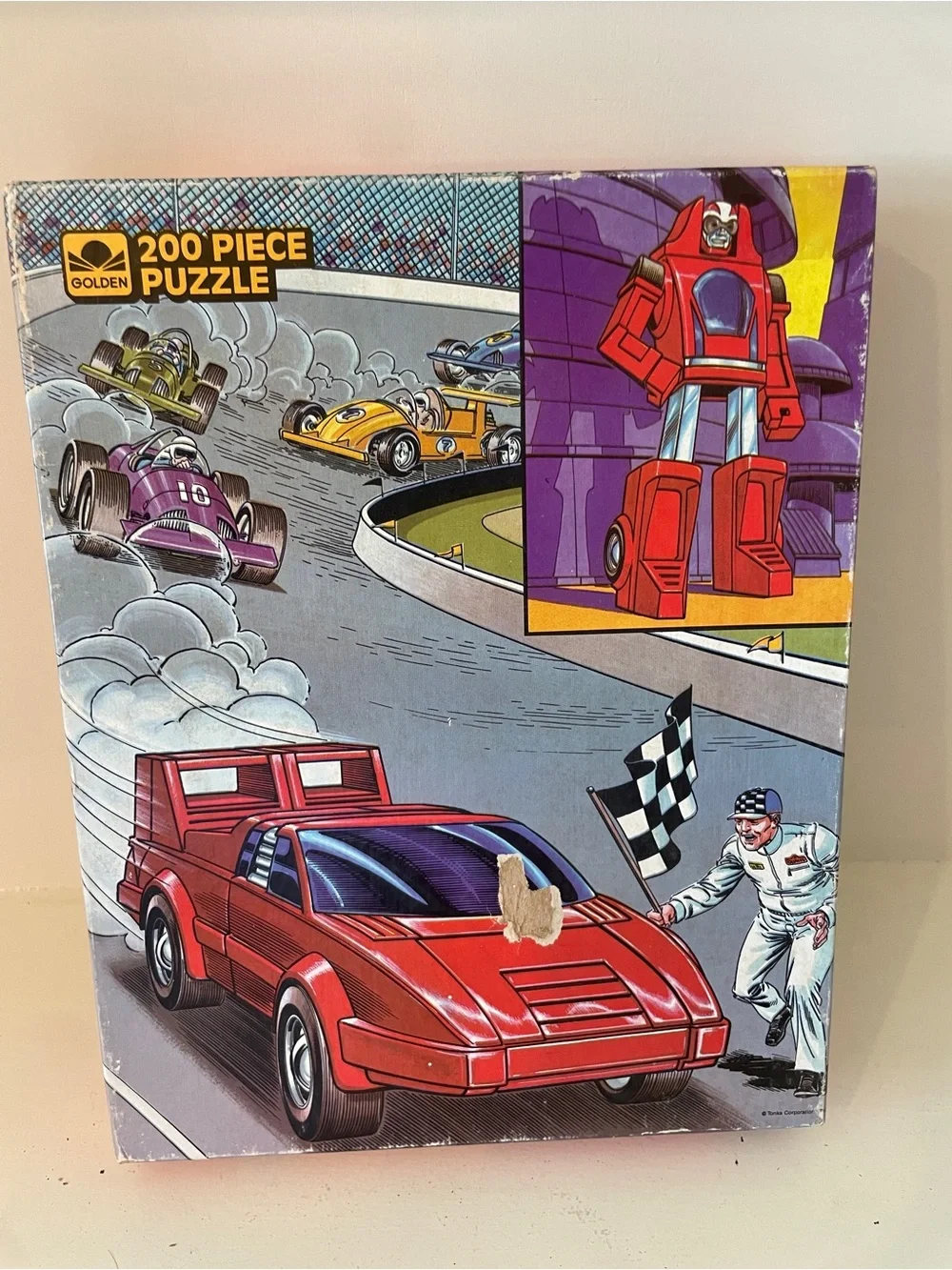 GoBots Puzzle Lot 200 Pieces Set of 3 Golden Tonka 1985 Leader-1 Cop-Tur Turbo